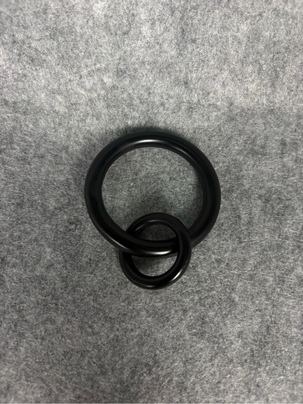 Pottery Barn Standard Round Curtain Rings Set of 10 Antique Bronze